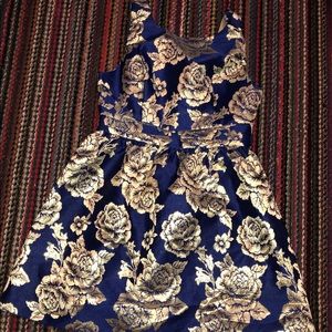 Floral holiday dress